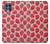 S3719 Modèle de fraise Etui Coque Housse pour Motorola Edge S