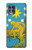 S3744 Carte de tarot l'étoile Etui Coque Housse pour Motorola Edge S