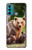 S3558 Famille d'ours Etui Coque Housse pour Motorola Moto G60, G40 Fusion