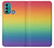 S3698 Drapeau de fierté LGBT Etui Coque Housse pour Motorola Moto G60, G40 Fusion
