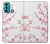 S3707 Fleur de cerisier rose fleur de printemps Etui Coque Housse pour Motorola Moto G60, G40 Fusion