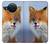 S0417 Renard Etui Coque Housse pour Nokia X10