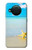 S0911 Détendez-vous à la plage Etui Coque Housse pour Nokia X10