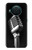 S1672 Rétro Musique Jazz Microphone Etui Coque Housse pour Nokia X10