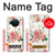 S1859 Motif Rose Etui Coque Housse pour Nokia X10