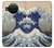 S2389 Hokusai La grande vague de Kanagawa Etui Coque Housse pour Nokia X10