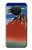 S2390 Katsushika Hokusai Fuji Rouge Etui Coque Housse pour Nokia X10