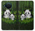 S2441 Forêt de Bambous de la famille Panda Etui Coque Housse pour Nokia X10