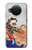 S2496 Japon Art Utagawa Kuniyoshi Tamatori Etui Coque Housse pour Nokia X10