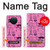 S2885 Paris Rose Etui Coque Housse pour Nokia X10