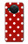 S2951 Rouge Pois Etui Coque Housse pour Nokia X10