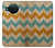 S3033 Bois Chevron Imprimé millésimé Graphic Etui Coque Housse pour Nokia X10