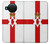 S3089 Drapeau de l'Irlande du Nord Etui Coque Housse pour Nokia X10