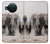 S3142 éléphant d'Afrique Etui Coque Housse pour Nokia X10