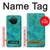 S3147 Aqua Marbre Pierre Etui Coque Housse pour Nokia X10
