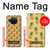 S3258 Motif ananas Etui Coque Housse pour Nokia X10