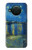 S3336 Van Gogh Nuit étoilée sur le Rhône Etui Coque Housse pour Nokia X10