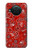 S3354 Rouge classique Bandana Etui Coque Housse pour Nokia X10