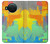 S3423 Coup de pinceau Etui Coque Housse pour Nokia X10