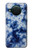 S3439 Tissu Indigo Tie Dye Etui Coque Housse pour Nokia X10