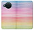 S3507 Coloré Arc-en-ciel pastel Etui Coque Housse pour Nokia X10