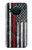 S3687 Drapeau américain de pompier mince ligne rouge Etui Coque Housse pour Nokia X10