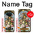S3749 Vase de fleurs Etui Coque Housse pour Nokia X10
