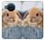 S0242 Lapin mignon Etui Coque Housse pour Nokia X20
