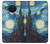 S0582 Van Gogh Starry Nights Etui Coque Housse pour Nokia X20