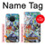 S0588 mur de graffiti Etui Coque Housse pour Nokia X20