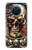 S0753 crâne Wing Etui Coque Housse pour Nokia X20