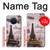 S2211 Carte postale de Paris Tour Eiffel Etui Coque Housse pour Nokia X20
