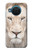 S2399 Lion Visage Etui Coque Housse pour Nokia X20