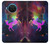 S2486 Arc en ciel espace de nébuleuse Licorne Etui Coque Housse pour Nokia X20