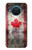 S2490 Canada Feuille d'érable Drapeau Texture Etui Coque Housse pour Nokia X20