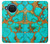 S2688 Aqua Copper Turquoise Graphic Gemme Etui Coque Housse pour Nokia X20