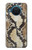 S2703 Serpent Texture Imprimé graphique Peau Etui Coque Housse pour Nokia X20