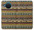 S2860 Boho Hippie Motif aztèque Etui Coque Housse pour Nokia X20