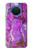 S2907 Violet Turquoise Pierre Etui Coque Housse pour Nokia X20