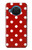 S2951 Rouge Pois Etui Coque Housse pour Nokia X20