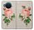 S3079 Rose Rose millésimé Etui Coque Housse pour Nokia X20