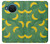 S3286 Motif banane Etui Coque Housse pour Nokia X20