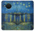S3336 Van Gogh Nuit étoilée sur le Rhône Etui Coque Housse pour Nokia X20