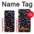 S3433 Néon graphique millésimé Etui Coque Housse pour Nokia X20