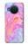 S3444 Art numérique liquide coloré Etui Coque Housse pour Nokia X20