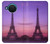 S3447 Paris Eiffel Le coucher du soleil Etui Coque Housse pour Nokia X20