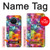 S3477 Motif abstrait de diamant Etui Coque Housse pour Nokia X20