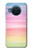 S3507 Coloré Arc-en-ciel pastel Etui Coque Housse pour Nokia X20