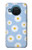 S3681 Motif de fleurs de marguerite Etui Coque Housse pour Nokia X20