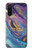 S3676 Pierre de marbre abstraite colorée Etui Coque Housse pour OnePlus Nord CE 5G